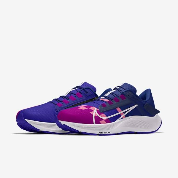 παπουτσια για τρεξιμο Nike Air Zoom Pegasus 38 By You δρομου ανδρικα Πολύχρωμο | NK372JDE