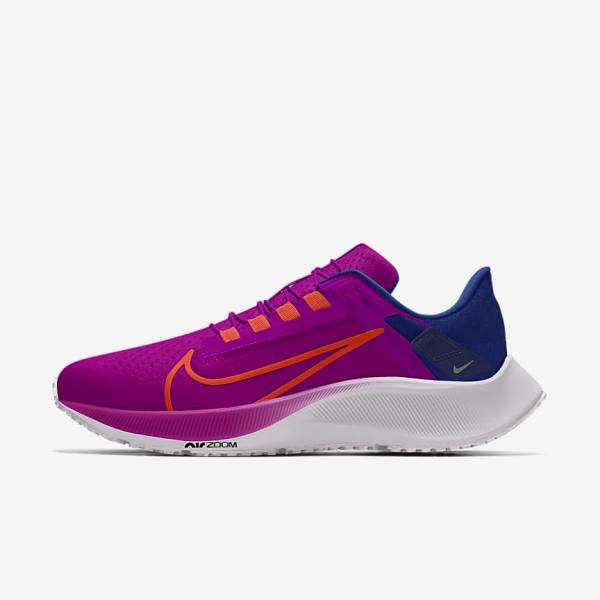 παπουτσια για τρεξιμο Nike Air Zoom Pegasus 38 By You δρομου γυναικεια Πολύχρωμο | NK632GAM