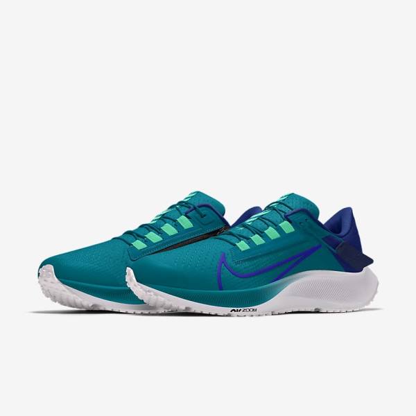 παπουτσια για τρεξιμο Nike Air Zoom Pegasus 38 By You δρομου ανδρικα Πολύχρωμο | NK958HBS