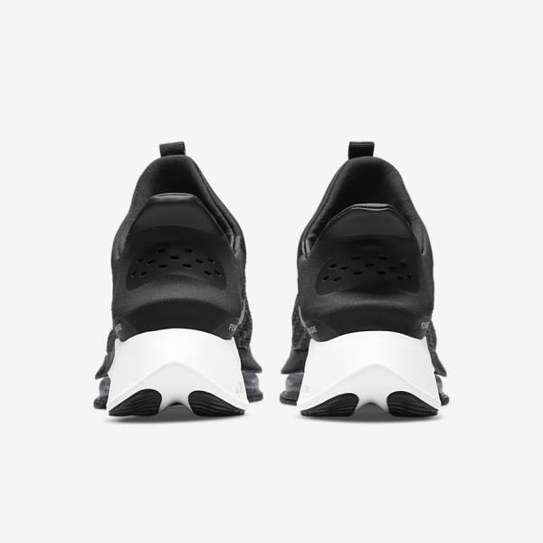 παπουτσια για τρεξιμο Nike Air Zoom Tempo NEXT% FlyEase Easy On-Off δρομου γυναικεια μαυρα ασπρα | NK346MQZ