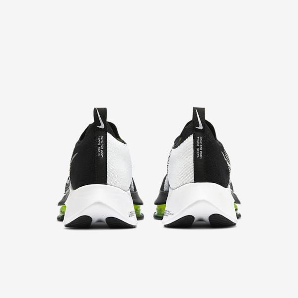 παπουτσια για τρεξιμο Nike Air Zoom Tempo NEXT% δρομου ανδρικα μαυρα ασπρα | NK781MHB