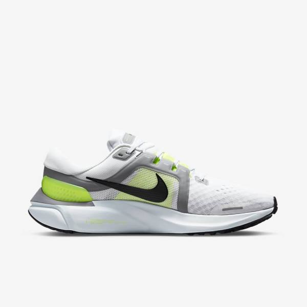 παπουτσια για τρεξιμο Nike Air Zoom Vomero 16 ανδρικα ασπρα γκρι μαυρα | NK208OWR