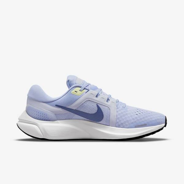 παπουτσια για τρεξιμο Nike Air Zoom Vomero 16 δρομου γυναικεια ανοιχτο μπλε γκρι ασπρα σκουρο μπλε | NK317WCE