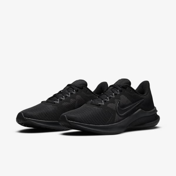 παπουτσια για τρεξιμο Nike Downshifter 11 δρομου γυναικεια μαυρα γκρι σκούρο γκρι | NK374LGO