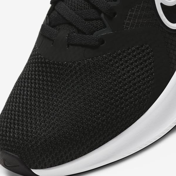 παπουτσια για τρεξιμο Nike Downshifter 11 δρομου γυναικεια μαυρα σκούρο γκρι ασπρα | NK632BMQ