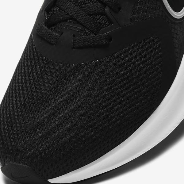 παπουτσια για τρεξιμο Nike Downshifter 11 δρομου ανδρικα μαυρα σκούρο γκρι ασπρα | NK658EOW