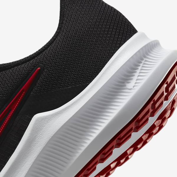 παπουτσια για τρεξιμο Nike Downshifter 11 δρομου ανδρικα μαυρα ασπρα σκούρο γκρι κοκκινα | NK698OHE