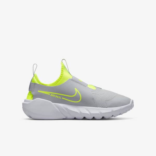 παπουτσια για τρεξιμο Nike Flex Runner 2 Older δρομου παιδικα γκρι μπλε | NK362URZ