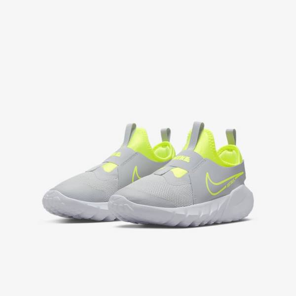 παπουτσια για τρεξιμο Nike Flex Runner 2 Older δρομου παιδικα γκρι μπλε | NK362URZ