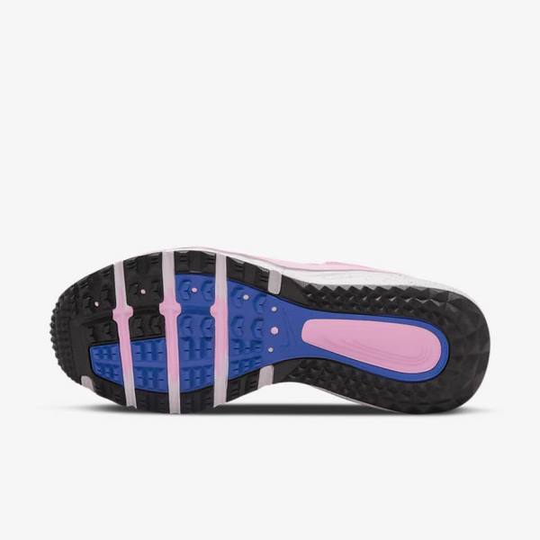 παπουτσια για τρεξιμο Nike Juniper Trail Trail γυναικεια γκρι ανοιχτο μπλε ροζ πρασινο | NK029IZD