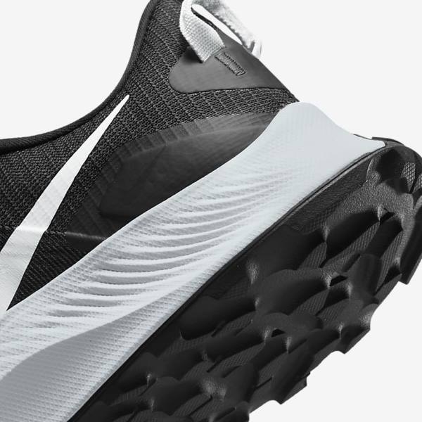 παπουτσια για τρεξιμο Nike Pegasus Trail 3 Trail ανδρικα μαυρα σκούρο γκρι Πλατίνα | NK480BTZ