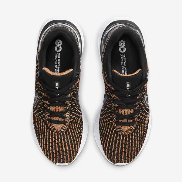 παπουτσια για τρεξιμο Nike React Infinity Run Flyknit 3 δρομου γυναικεια μαυρα μπλε ροζ ασπρα | NK562FGQ