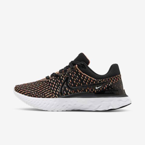 παπουτσια για τρεξιμο Nike React Infinity Run Flyknit 3 δρομου γυναικεια μαυρα μπλε ροζ ασπρα | NK562FGQ