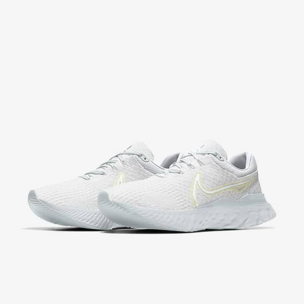 παπουτσια για τρεξιμο Nike React Infinity Run 3 By You Custom δρομου γυναικεια ασπρα | NK918THP