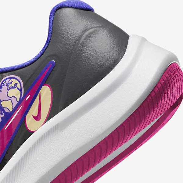 παπουτσια για τρεξιμο Nike Star Runner 3 SE Older δρομου παιδικα μαυρα ροζ | NK615PWU