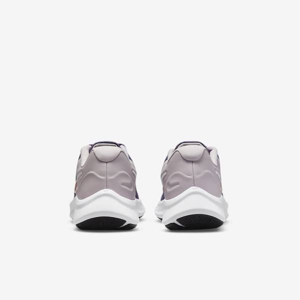 παπουτσια για τρεξιμο Nike Star Runner 3 Older δρομου παιδικα μωβ γκρι μεταλλικός κοκκινα καφε | NK967KYC