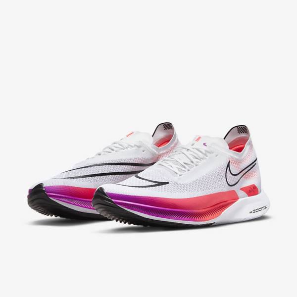 παπουτσια για τρεξιμο Nike ZoomX Streakfly δρομου αγωνιστικα ανδρικα ασπρα κοκκινα μωβ μαυρα | NK347YQD