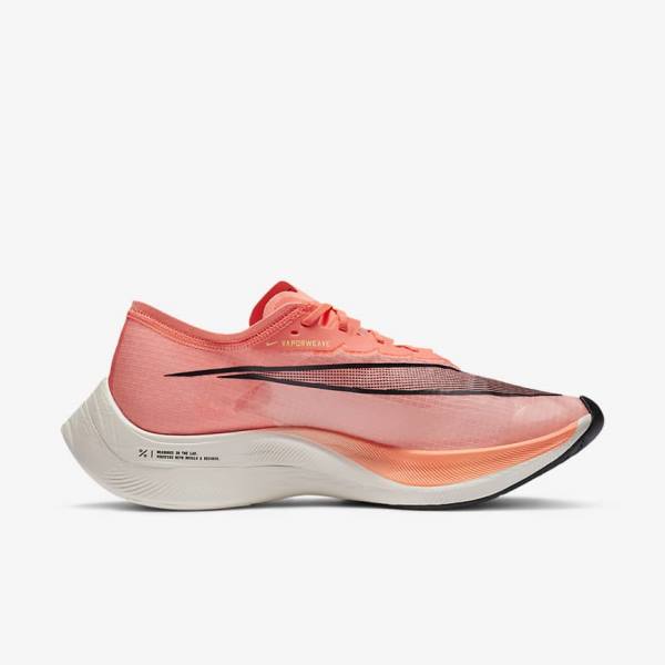 παπουτσια για τρεξιμο Nike ZoomX Vaporfly NEXT% δρομου αγωνιστικα γυναικεια ανοιχτο Μάνγκο μαυρα μπλε | NK240KRW