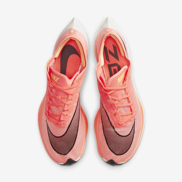 παπουτσια για τρεξιμο Nike ZoomX Vaporfly NEXT% δρομου αγωνιστικα γυναικεια ανοιχτο Μάνγκο μαυρα μπλε | NK240KRW