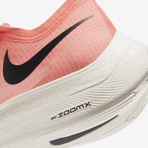 παπουτσια για τρεξιμο Nike ZoomX Vaporfly NEXT% δρομου αγωνιστικα γυναικεια ανοιχτο Μάνγκο μαυρα μπλε | NK240KRW