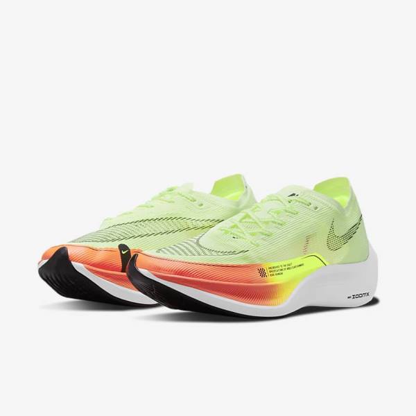 παπουτσια για τρεξιμο Nike ZoomX Vaporfly Next% 2 δρομου αγωνιστικα ανδρικα πορτοκαλι μαυρα | NK247VZQ