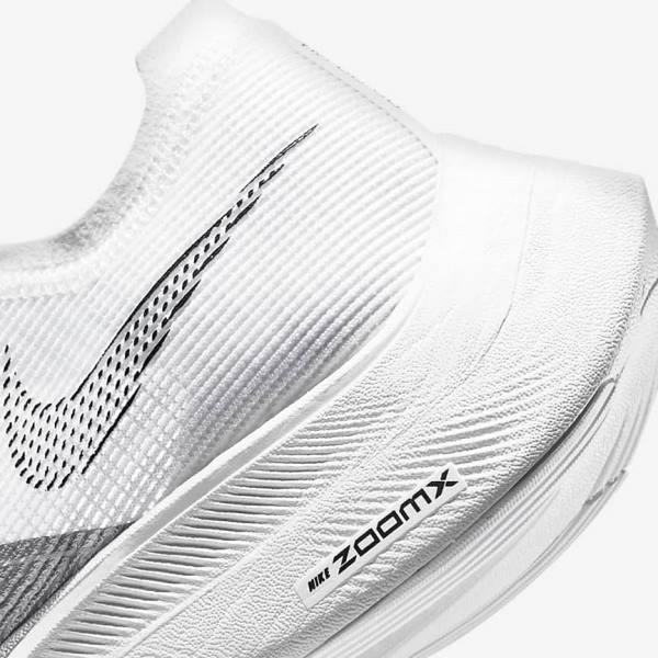 παπουτσια για τρεξιμο Nike ZoomX Vaporfly Next% 2 δρομου αγωνιστικα ανδρικα μαυρα μεταλλικός χρυσο χρωμα ασπρα | NK324JNX