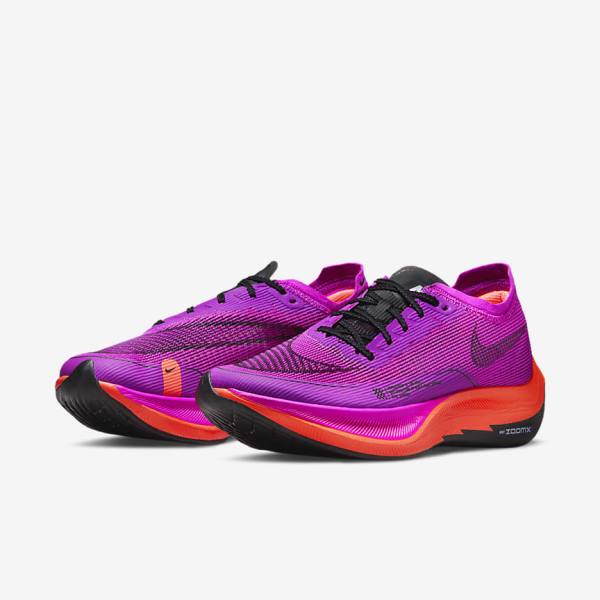 παπουτσια για τρεξιμο Nike ZoomX Vaporfly Next% 2 δρομου αγωνιστικα γυναικεια πρασινο μπλε ασπρα μαυρα | NK378YUA