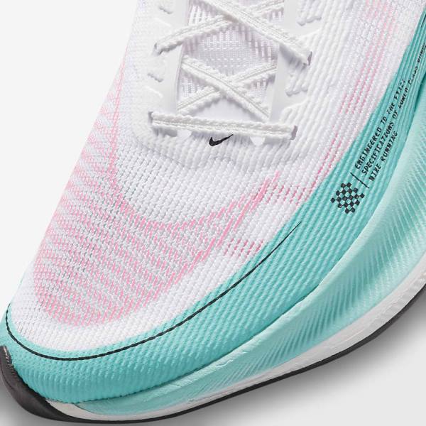 παπουτσια για τρεξιμο Nike ZoomX Vaporfly Next% 2 δρομου αγωνιστικα ανδρικα πρασινο μπλε ασπρα μαυρα | NK647JRK