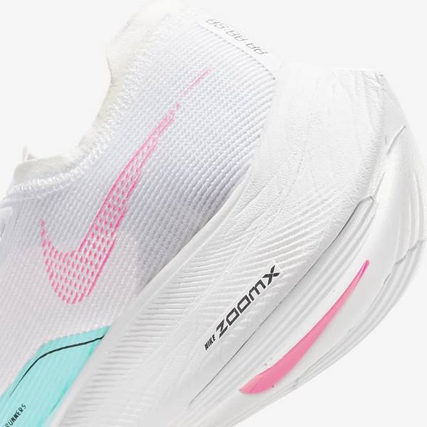 παπουτσια για τρεξιμο Nike ZoomX Vaporfly Next% 2 δρομου αγωνιστικα ανδρικα πρασινο μπλε ασπρα μαυρα | NK647JRK