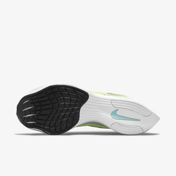 παπουτσια για τρεξιμο Nike ZoomX Vaporfly Next% 2 δρομου αγωνιστικα γυναικεια μαυρα μεταλλικός χρυσο χρωμα ασπρα | NK714OTZ