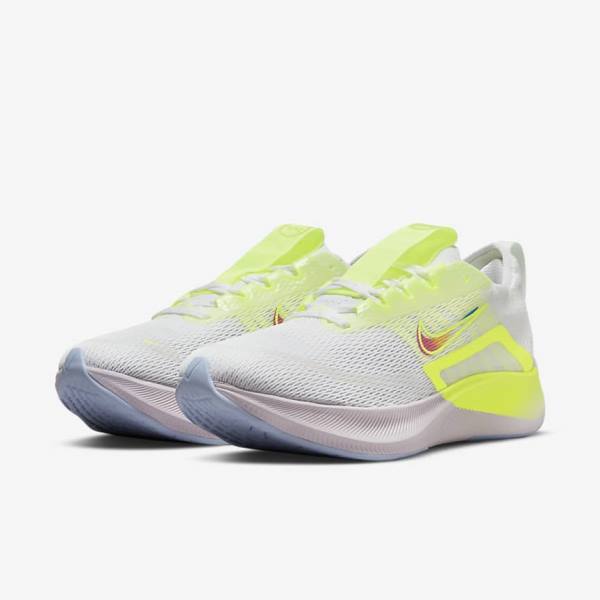 παπουτσια για τρεξιμο Nike Zoom Fly 4 Premium δρομου γυναικεια μαυρα σκούρο γκρι ασπρα | NK429DMX