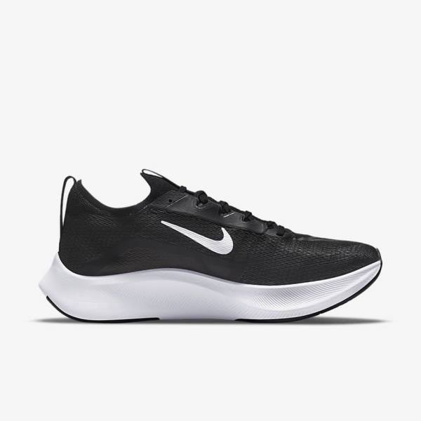 παπουτσια για τρεξιμο Nike Zoom Fly 4 δρομου ανδρικα χρυσο χρωμα πορτοκαλι μαυρα | NK062NRY