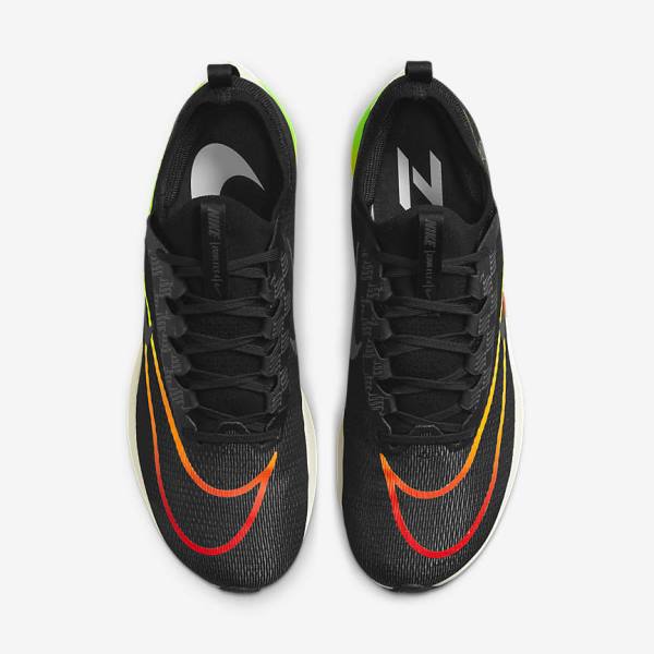 παπουτσια για τρεξιμο Nike Zoom Fly 4 δρομου ανδρικα πορτοκαλι μαυρα | NK873LNE