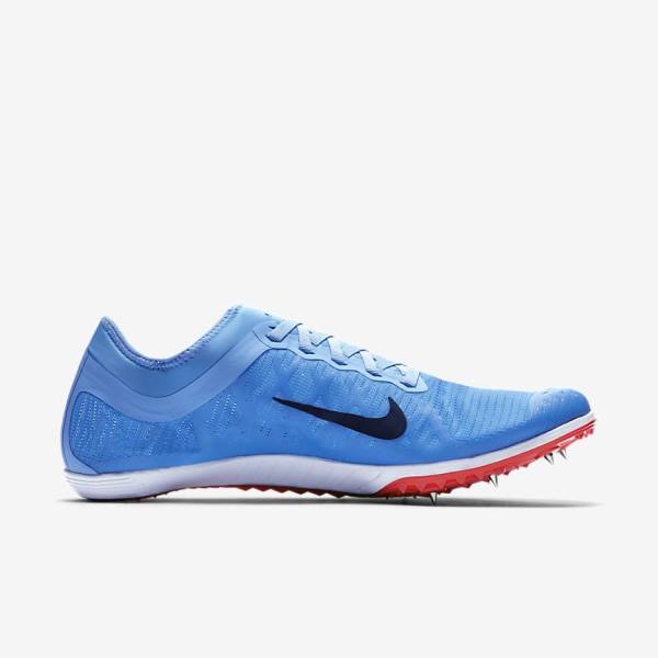 παπουτσια για τρεξιμο Nike Zoom Mamba 3 Unisex Distance Spike γυναικεια μπλε ανοιχτο κοκκινα μπλε | NK398WKE