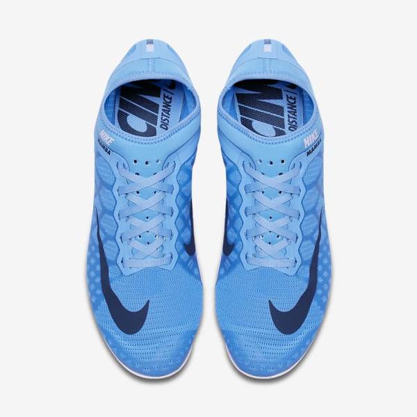 παπουτσια για τρεξιμο Nike Zoom Mamba 3 Unisex Distance Spike γυναικεια μπλε ανοιχτο κοκκινα μπλε | NK398WKE