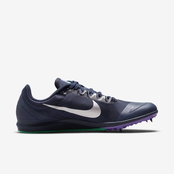 παπουτσια για τρεξιμο Nike Zoom Rival D 10 Athletics Distance Spikes γυναικεια οψιάνος τυρκουάζ μεταλλικός ασημι | NK516KJG