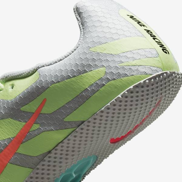 παπουτσια για τρεξιμο Nike Zoom Rival S 9 Athletics Sprinting Spikes ανδρικα τυρκουάζ πορτοκαλι | NK460ECY