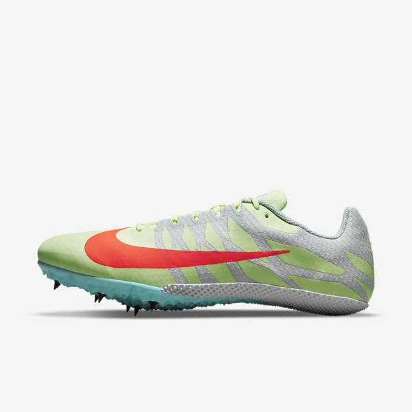 παπουτσια για τρεξιμο Nike Zoom Rival S 9 Athletics Sprinting Spikes ανδρικα τυρκουάζ πορτοκαλι | NK460ECY