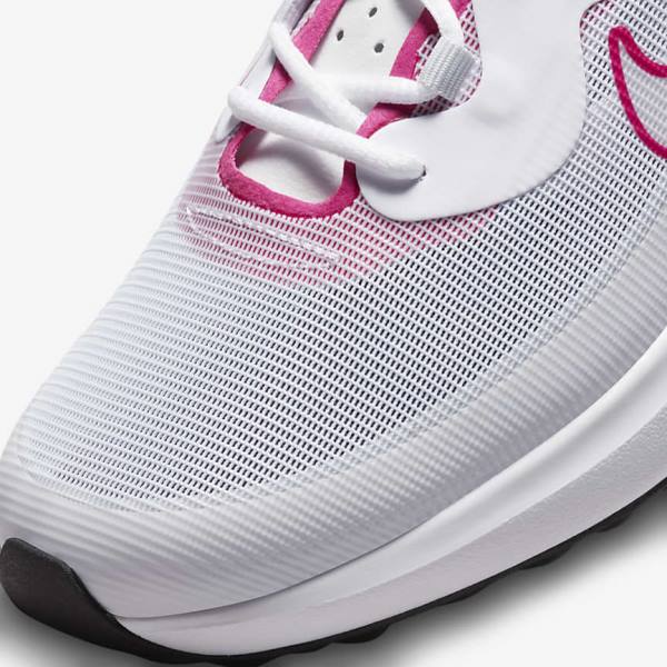 παπουτσια γκολφ Nike Ace Summerlite γυναικεια ασπρα μαυρα ροζ | NK492TOL