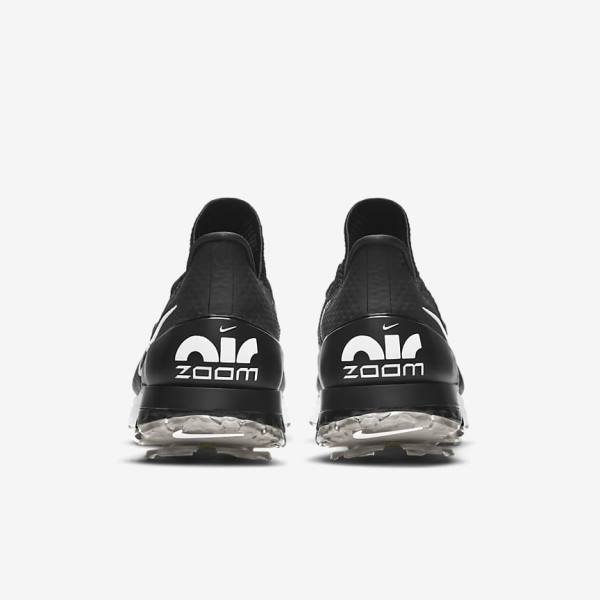 παπουτσια γκολφ Nike Air Zoom Infinity Tour ανδρικα μαυρα ασπρα | NK394NKB