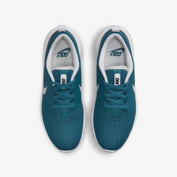 παπουτσια γκολφ Nike Roshe G Jr. παιδικα μαυρα ασπρα | NK432FDT