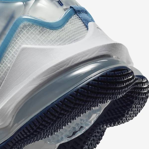 παπουτσια μπασκετ Nike LeBron 19 ανδρικα μαυρα μωβ ασπρα χρυσο χρωμα | NK102MTE