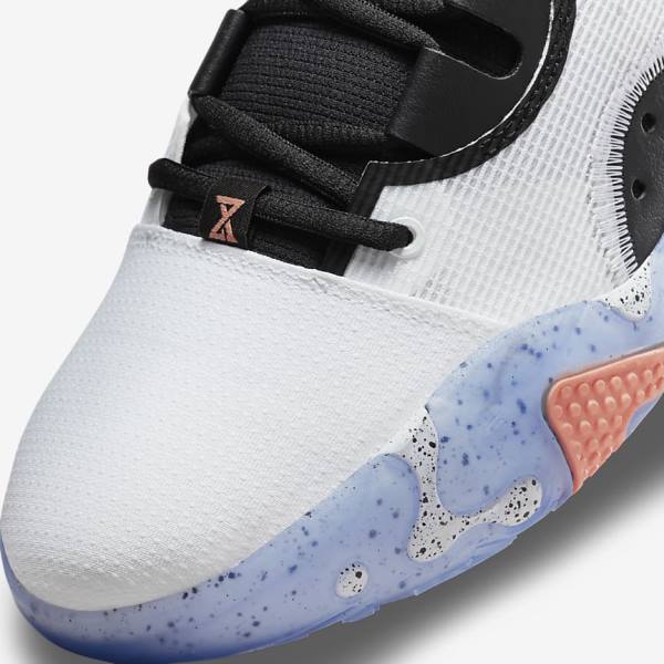 παπουτσια μπασκετ Nike PG 6 ανδρικα ασπρα μαυρα μπλε κοκκινα | NK684QPD