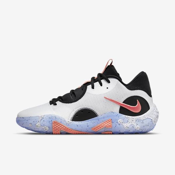 παπουτσια μπασκετ Nike PG 6 ανδρικα ασπρα μαυρα μπλε κοκκινα | NK684QPD