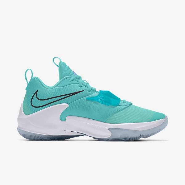 παπουτσια μπασκετ Nike Zoom Freak 3 By You Custom ανδρικα Πολύχρωμο | NK195IQP