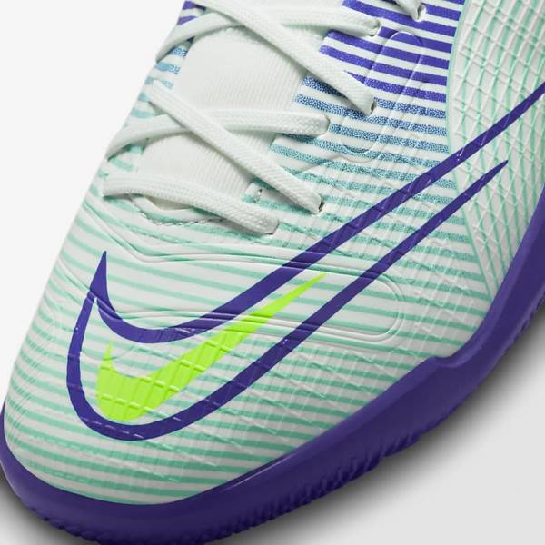 παπουτσια ποδοσφαιρου Nike Jr. Mercurial Dream Speed Superfly 8 Academy IC Indoor Court παιδικα πρασινο μωβ πρασινο | NK479PCX