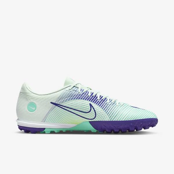 παπουτσια ποδοσφαιρου Nike Mercurial Dream Speed Vapor 14 Academy TF Turf γυναικεια πρασινο μωβ πρασινο | NK265JVK