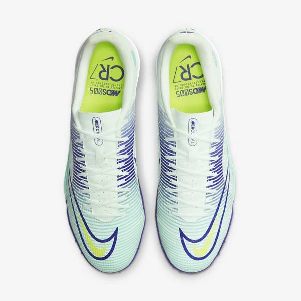 παπουτσια ποδοσφαιρου Nike Mercurial Dream Speed Vapor 14 Academy TF Turf γυναικεια πρασινο μωβ πρασινο | NK265JVK