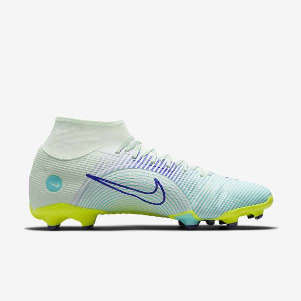 παπουτσια ποδοσφαιρου Nike Mercurial Dream Speed Superfly 8 Academy MG Multi-Grounds ανδρικα πρασινο μωβ πρασινο | NK507ZIK