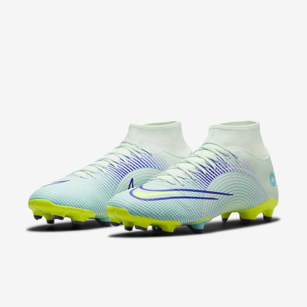 παπουτσια ποδοσφαιρου Nike Mercurial Dream Speed Superfly 8 Academy MG Multi-Grounds ανδρικα πρασινο μωβ πρασινο | NK507ZIK